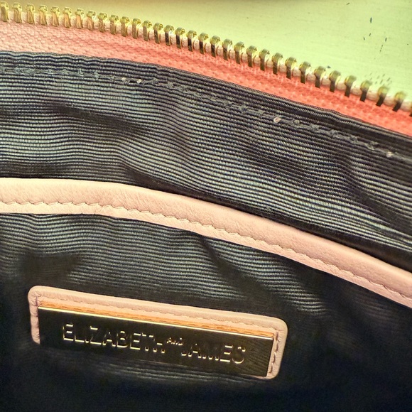 Elizabeth and James Pink Leather Crossbody - Picture 9 of 14